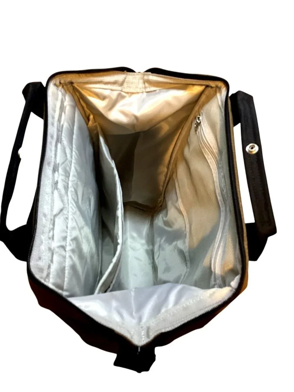 Himawari Backpack w Cross Body Purse Ply Canvas Water Repellent Brown New W Tags